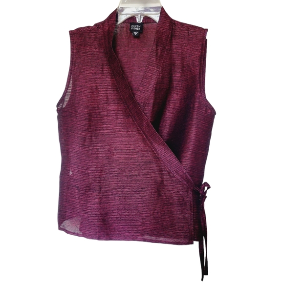 Eileen Fisher Tops - Eileen Fisher Wrap Tank